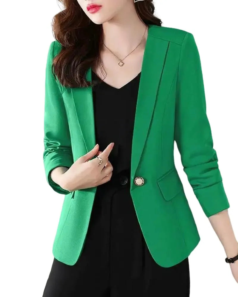 Blazer Feminino Corte Social Ajustado